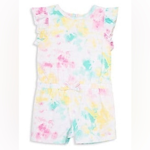 Little Me Tie Dye romper 12 M - Picture 1 of 4